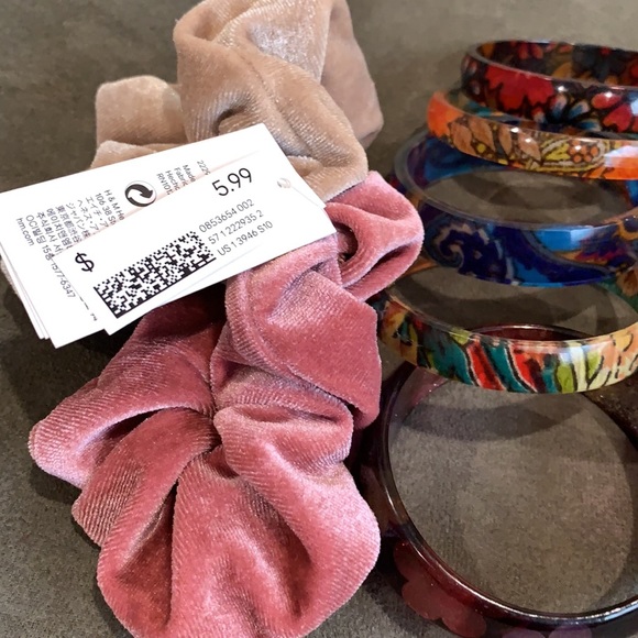 Buy 2/12 🌸 Bundle-Bangles & pair hair bends - Picture 7 of 8